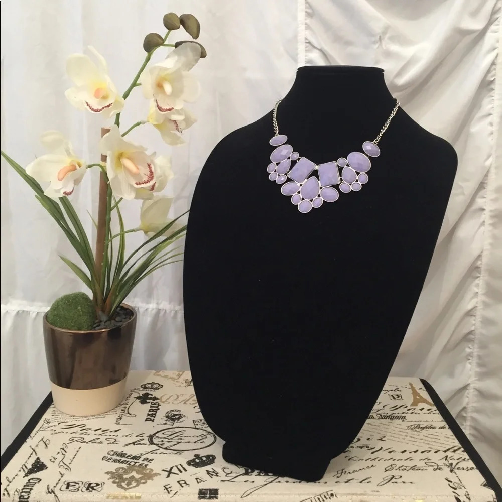 🆕 Color Brand Purple Fashion Necklace